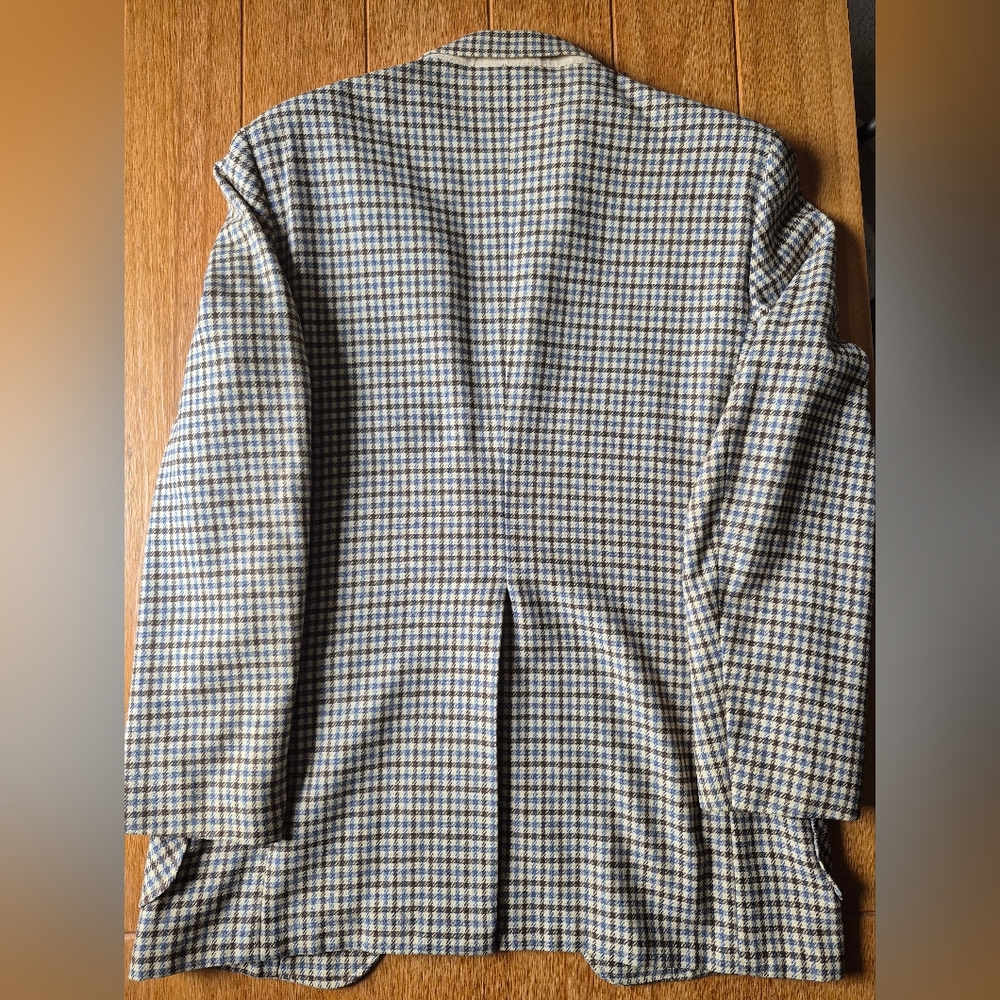 Vintage Walton Clothes Wool Blazer - Designed By Kontonickas - Size 46L - Picture 2 of 5